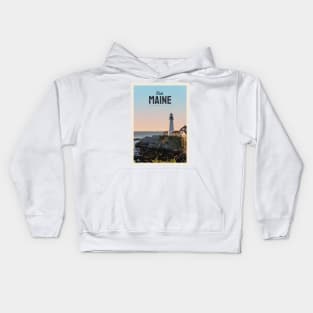 Visit Maine Kids Hoodie